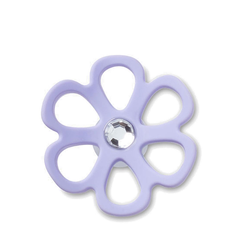 Crocs Purple Cut Out Flower Jibbitz