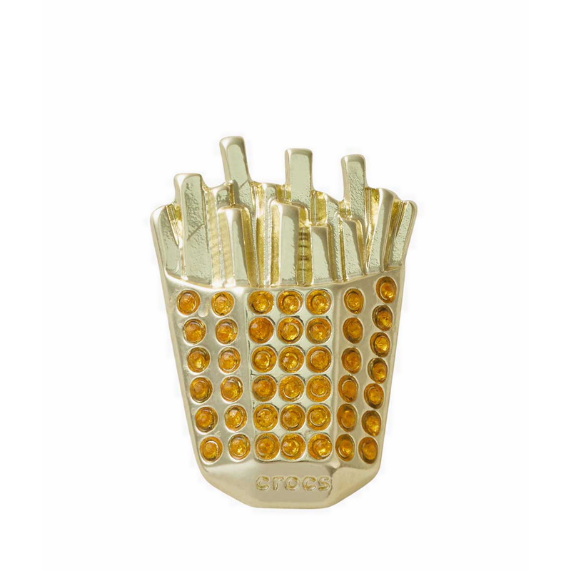 Crocs Gold French Fries Jibbitz