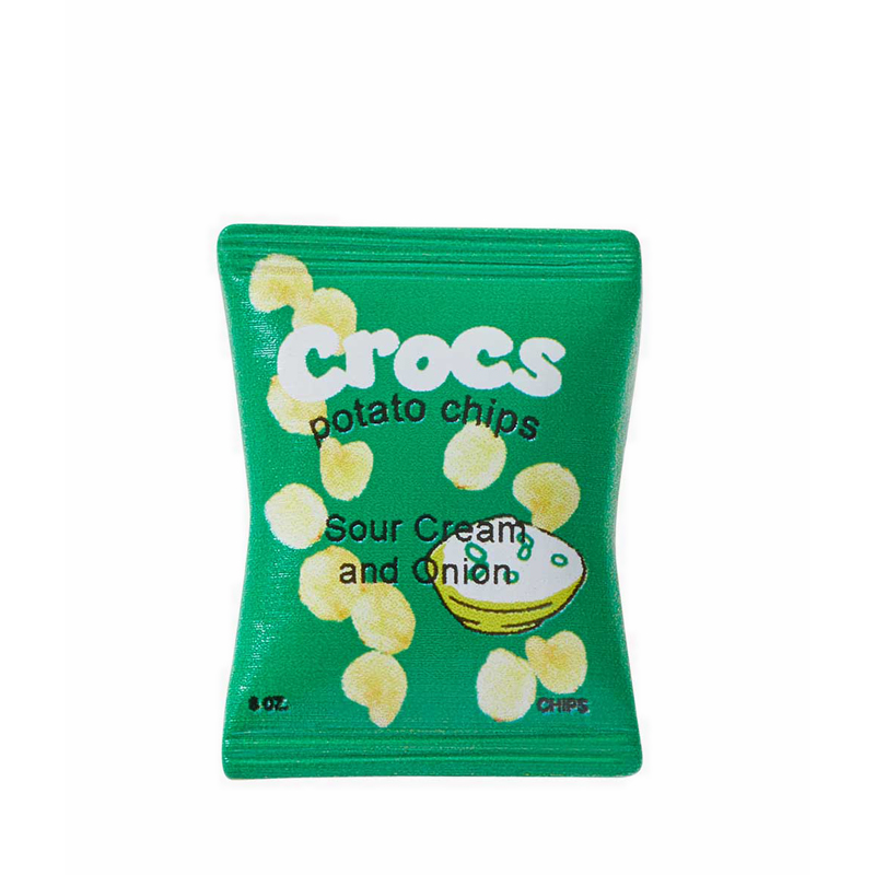 Crocs Green Chip Bag Jibbitz