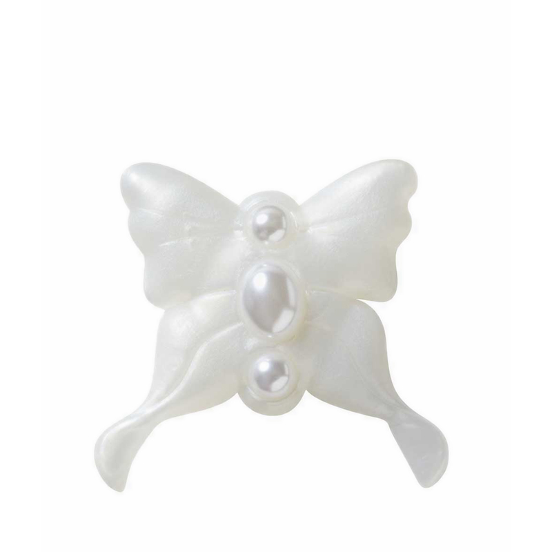Crocs Meta Jelly White Butterfly Jibbitz