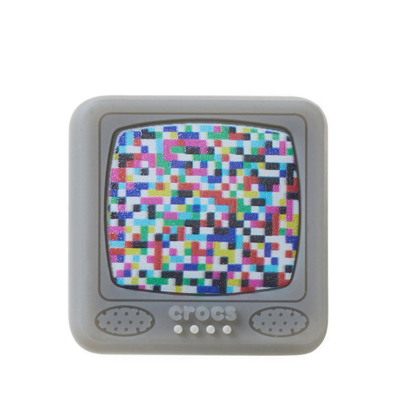 Crocs Lights Up Pixelated TV Jibbitz