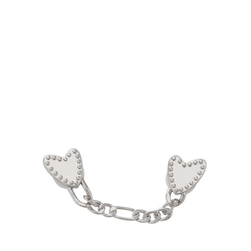 Crocs Silver Heart Locket Chain Jibbitz