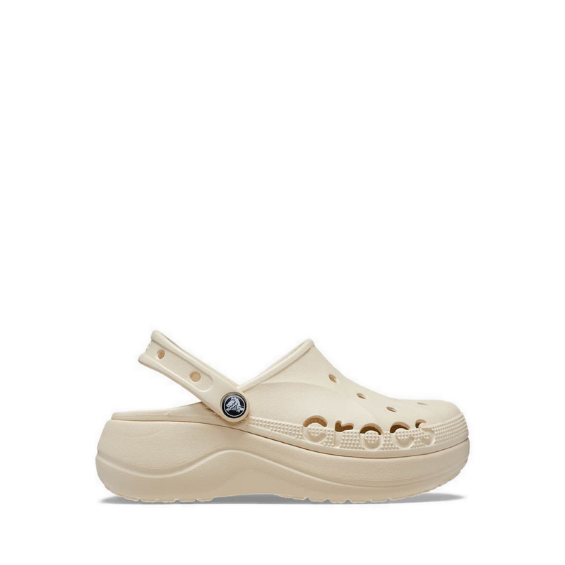 Crocs Baya Platform Women's Clog - Winter White