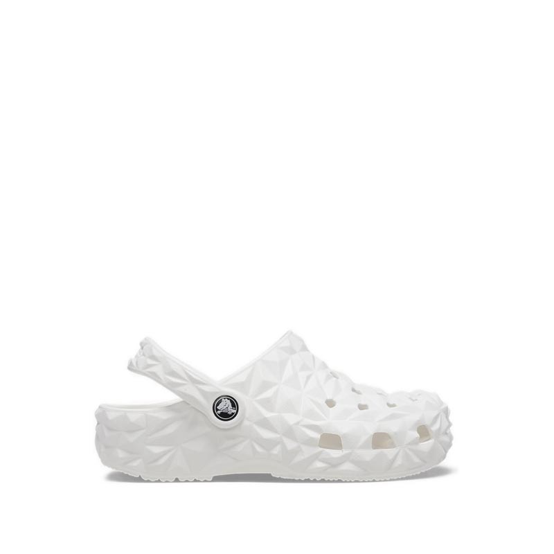 Crocs Classic Geometric Clog Kids Unisex - White