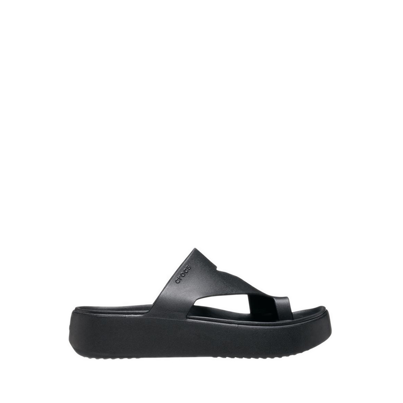 Crocs Getaway Platform Toe Loop Women Sandal - Black