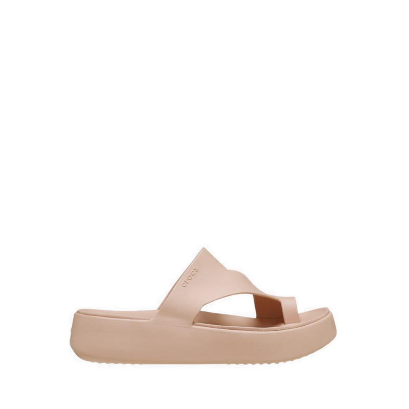 Crocs Getaway Platform Toe Loop Women Sandal - Pink Caramel