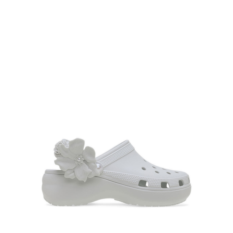 Crocs Classic Platform Bouquet Women Clog - Moonlight