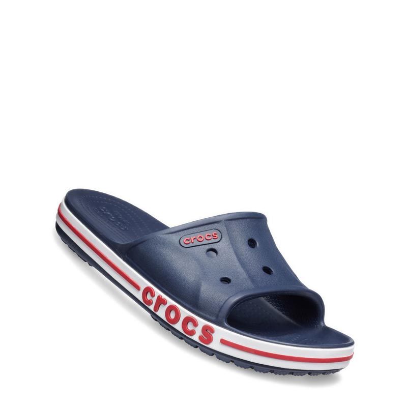 Crocs Bayaband Unisex Slide - Navy/Pepper