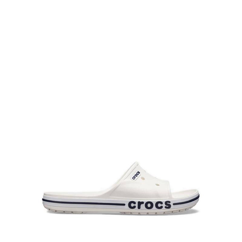 Crocs Bayaband Slide Unisex - White/Navy