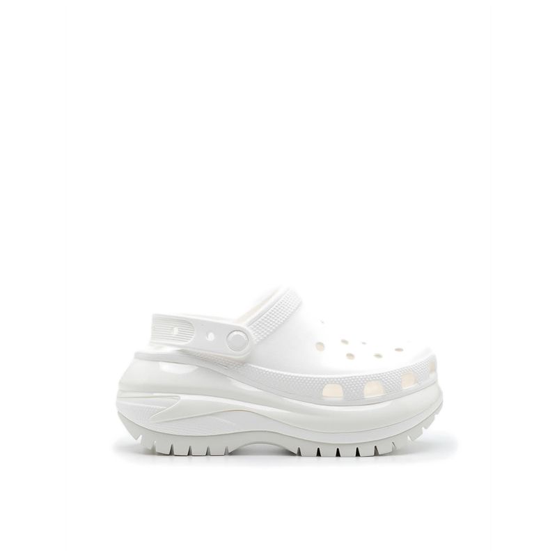 Crocs Classic Mega Crush Unisex Clog - White