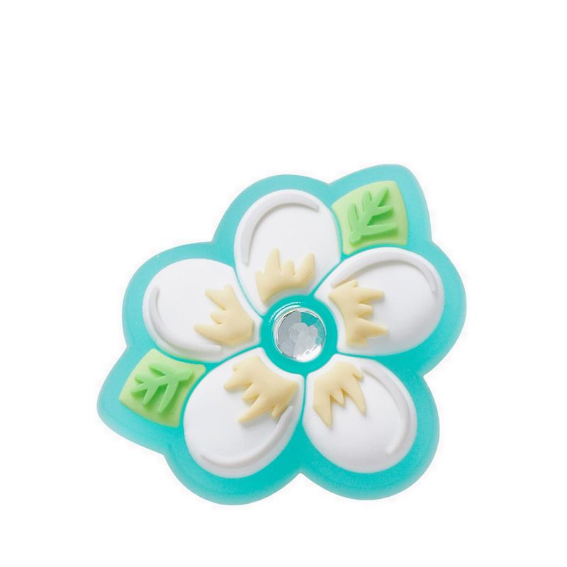 Crocs Gem Plumeria Floral Jibbitz