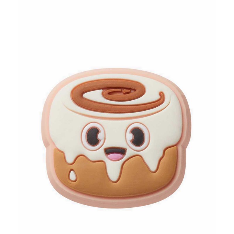 Crocs Cinnamon Bun with Smile Jibbitz
