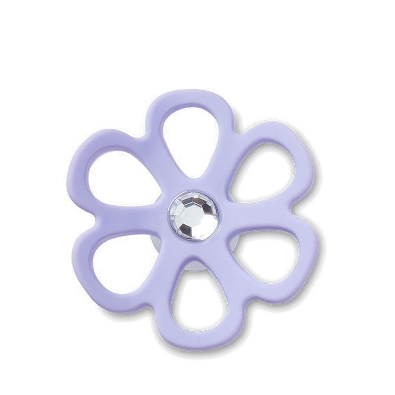 Crocs Purple Cut Out Flower Jibbitz