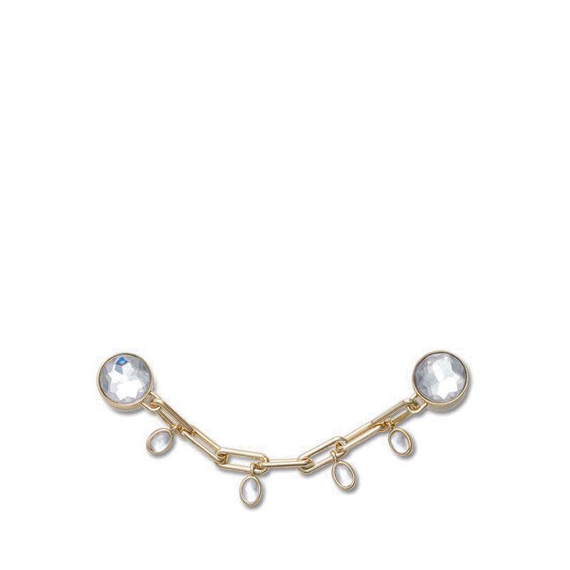 Crocs Delicate Gold and Gem Chain Jibbitz