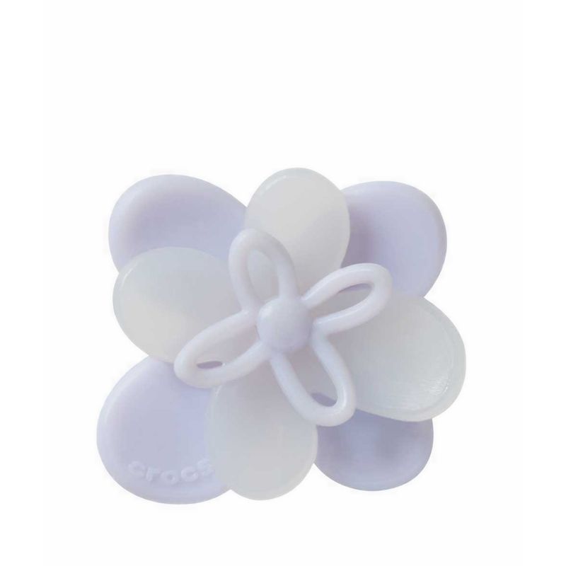Crocs Blooming Light Blue Flower Jibbitz