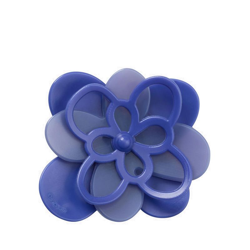 Crocs Blooming Dark Blue Flower Jibbitz