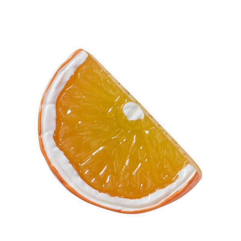 Crocs Shiny Orange Slice Jibbitz