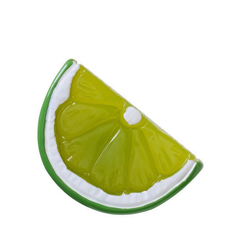 Crocs Shiny Lime Slice Jibbitz