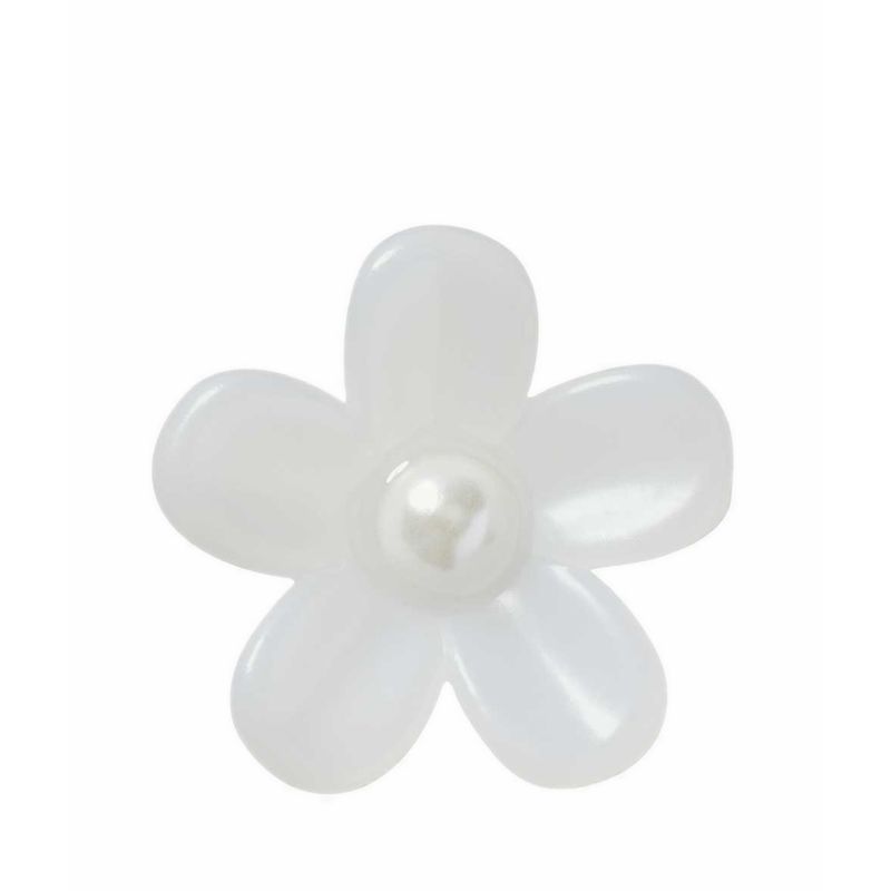 Crocs Matte Pearl Flower Jibbitz