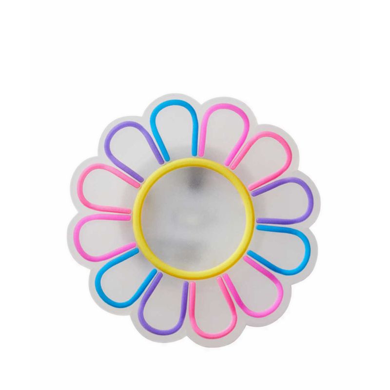 Crocs Lights Up Rainbow Flower Jibbitz