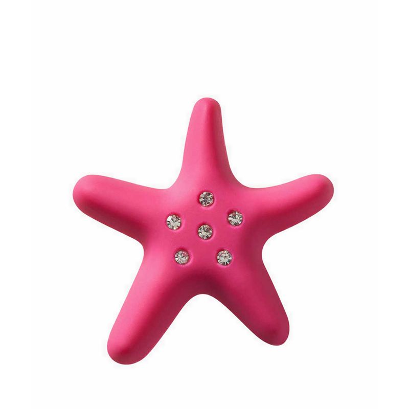 Crocs Pink Starfish with Gems Jibbitz