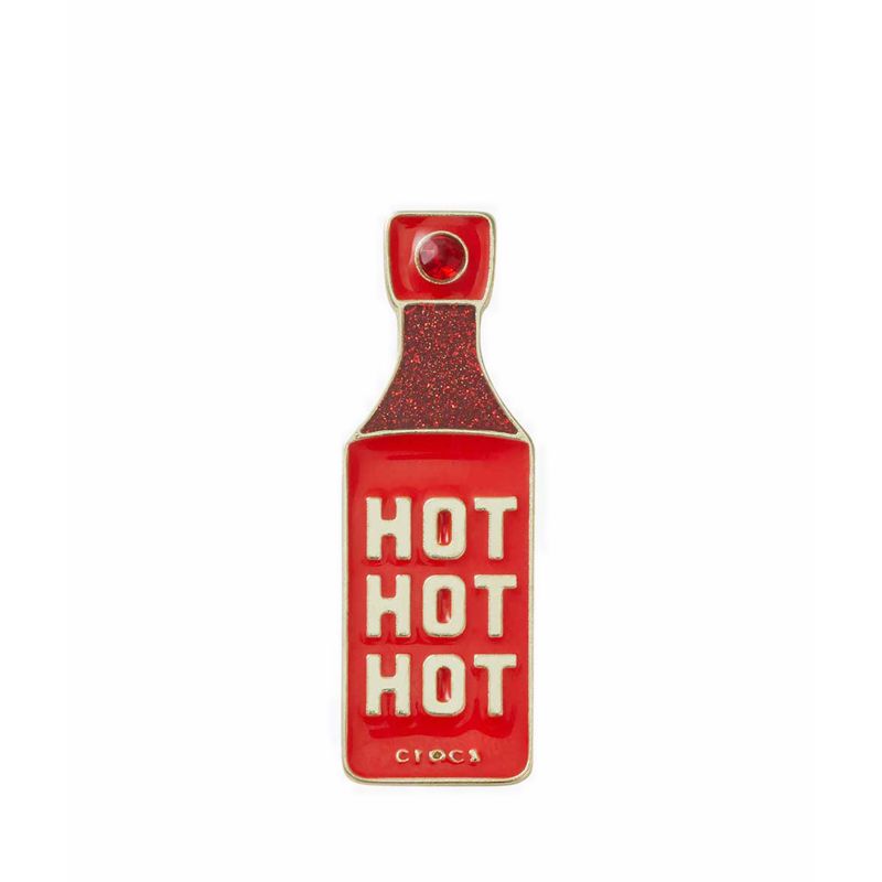Crocs Gold Hot Hot Hot Sauce Jibbitz