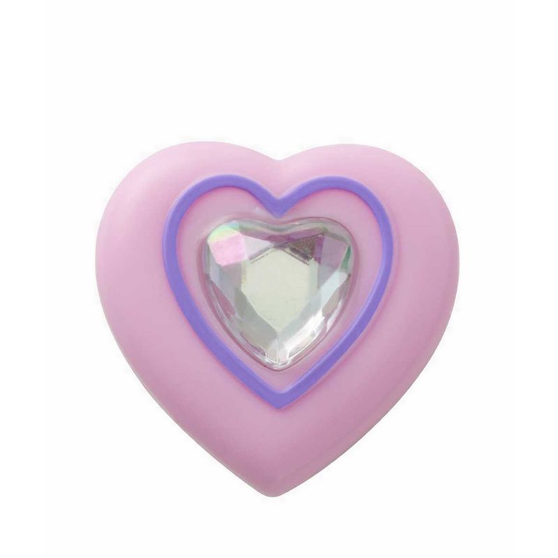 Crocs Pink Heart With Gem Jibbitz