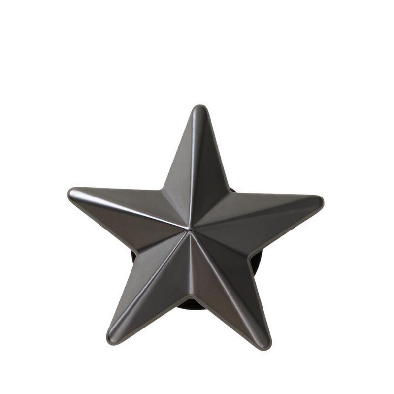 Crocs Punk Gunmetal Star Jibbitz