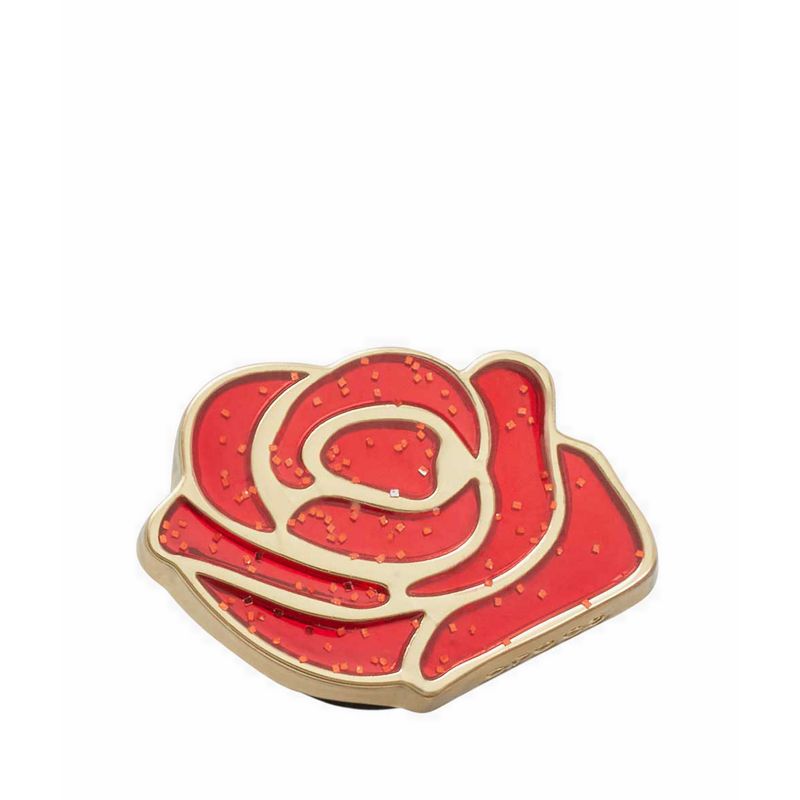 Crocs Ruby Gold Rose Jibbitz