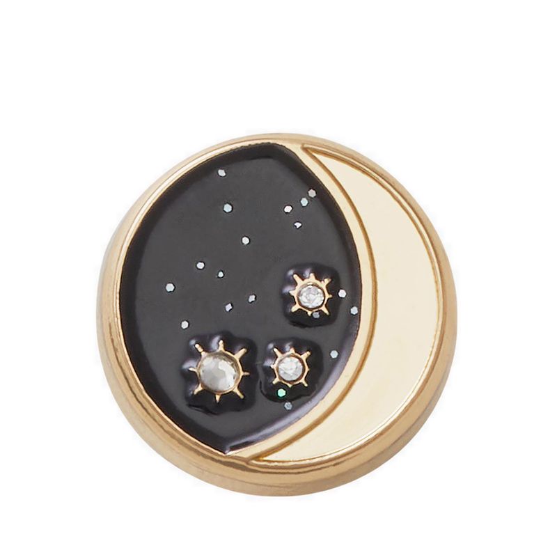 Crocs Gold Crescent Moon Jibbitz