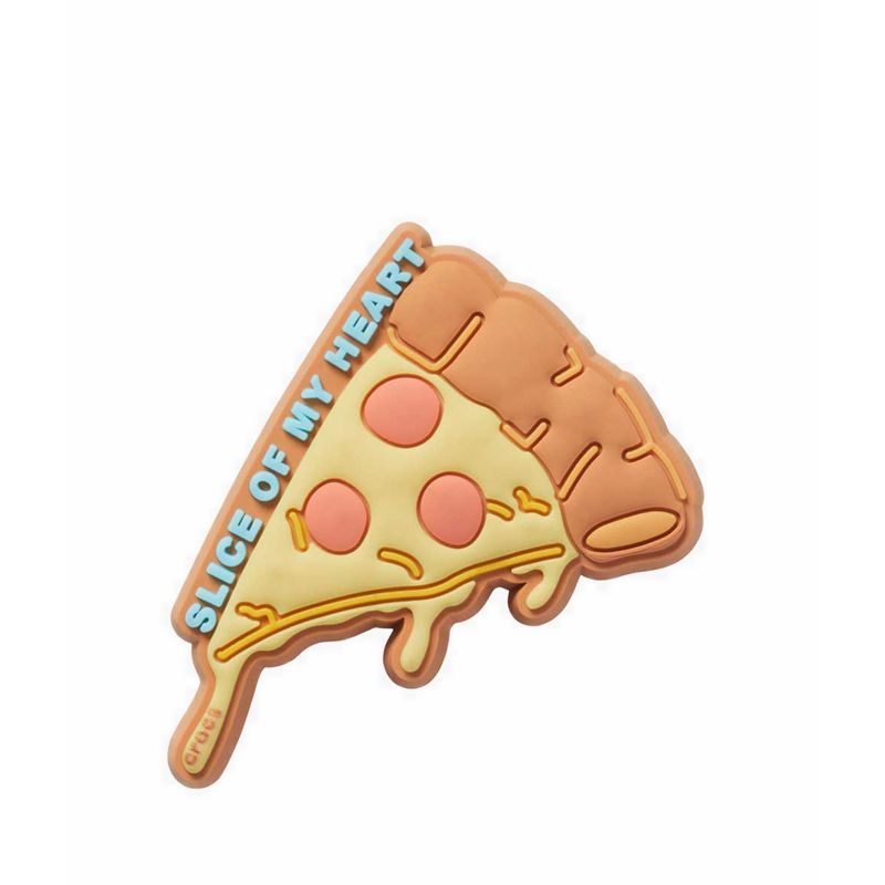 Crocs Slice of My Heart Pizza Jibbitz