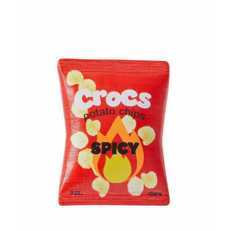 Crocs Red Chip Bag Jibbitz
