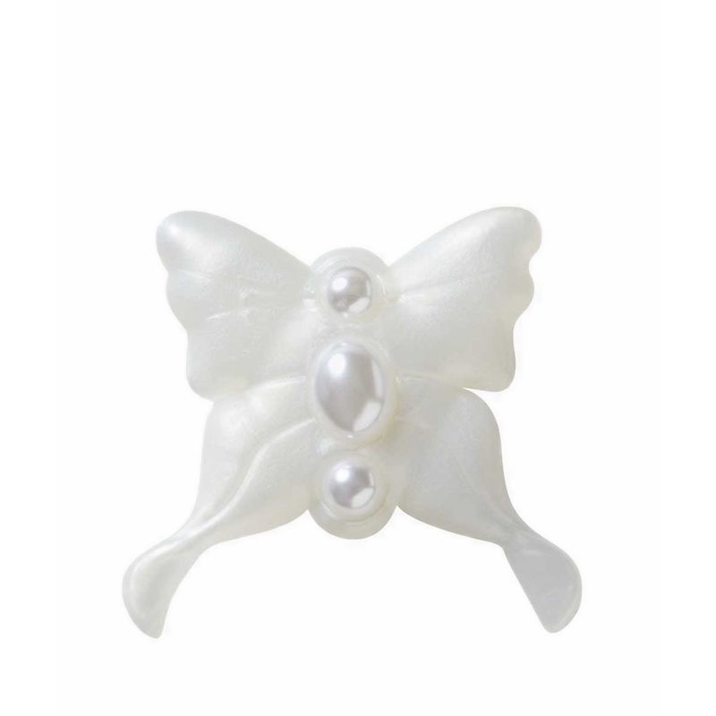Crocs Meta Jelly White Butterfly Jibbitz