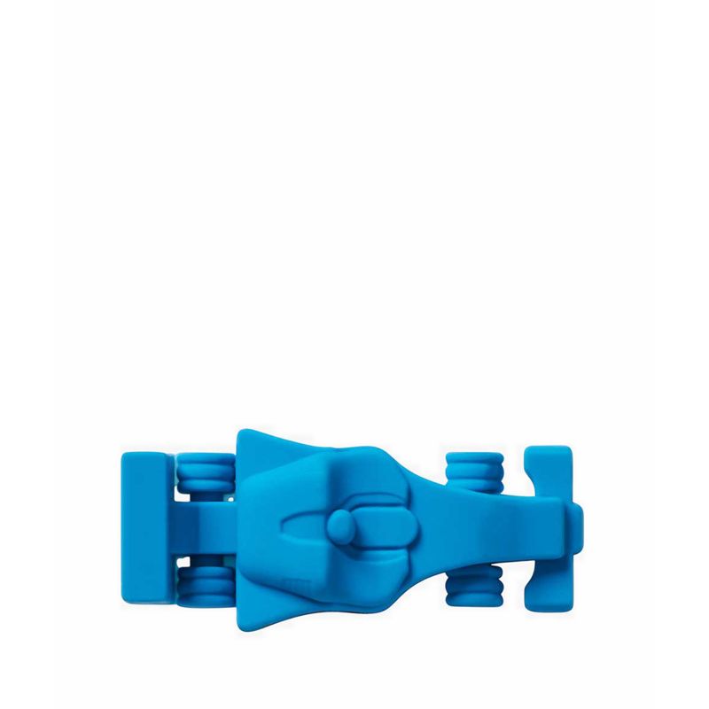 Crocs 3D Blue Race Car Jibbitz