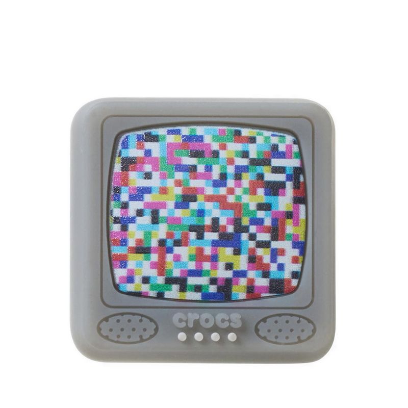 Crocs Lights Up Pixelated TV Jibbitz