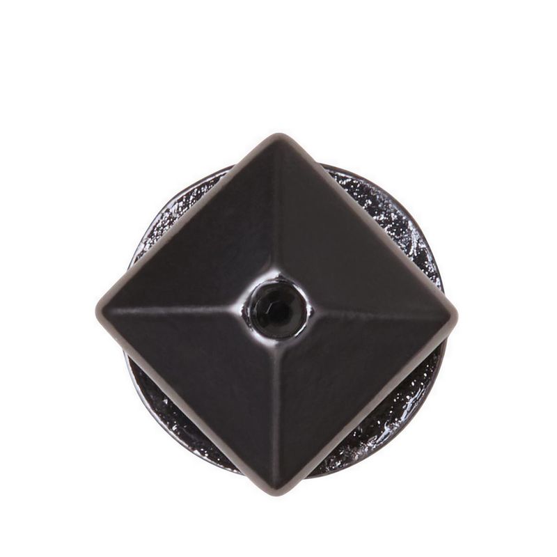 Crocs Dark Silver Pyramid Stud Jibbitz
