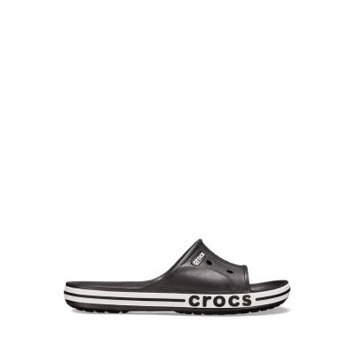 Crocs Bayaband Unisex Slide - Black/White